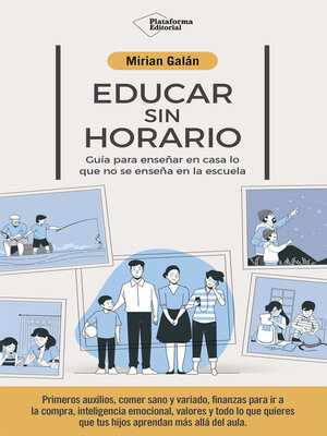 cover image of Educar sin horario